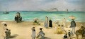 En la playa de Boulogne Realismo Impresionismo Edouard Manet